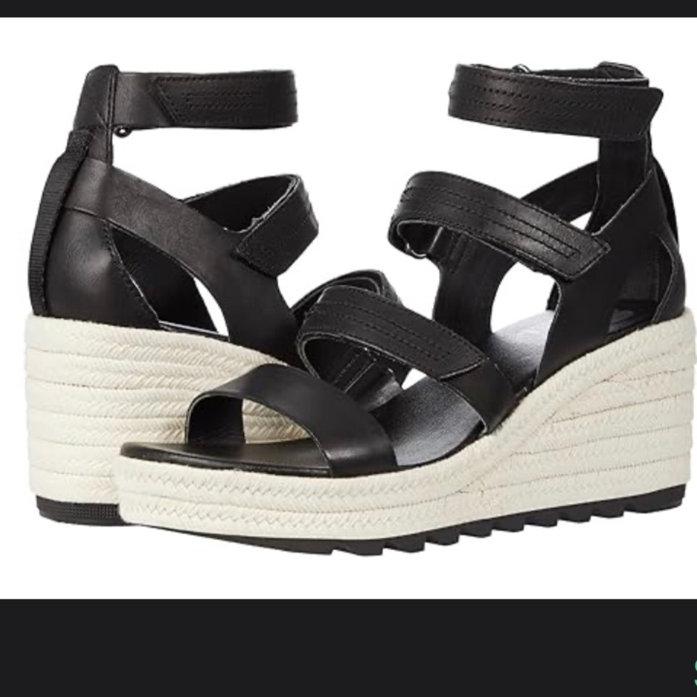 Sorel Cameron multistrap wedge, size 8.5